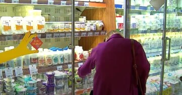 продукти, молоко, супермаркет, магазин